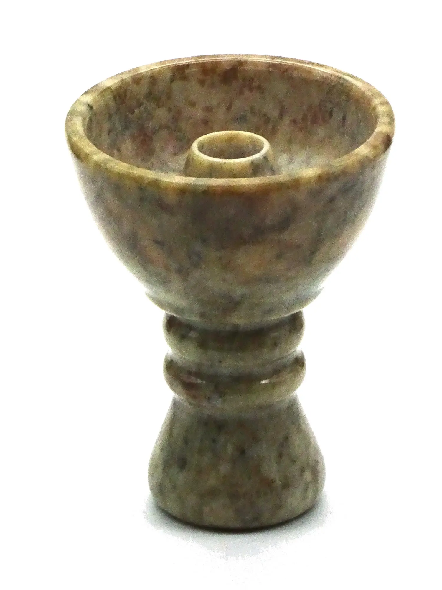 Shishakopf aus Speckstein 9cm Einloch