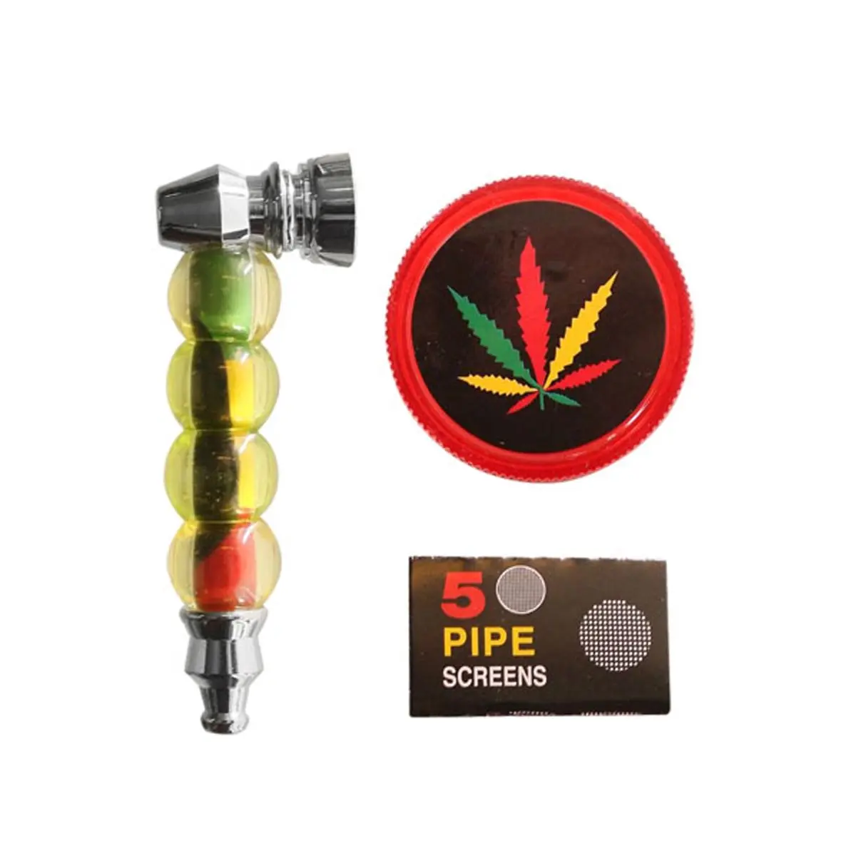 Brass Pipe mit Grinder