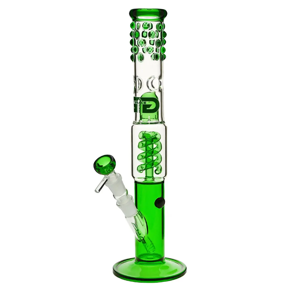 Grace Glass Bong "Slender Green Sarah" 38 cm