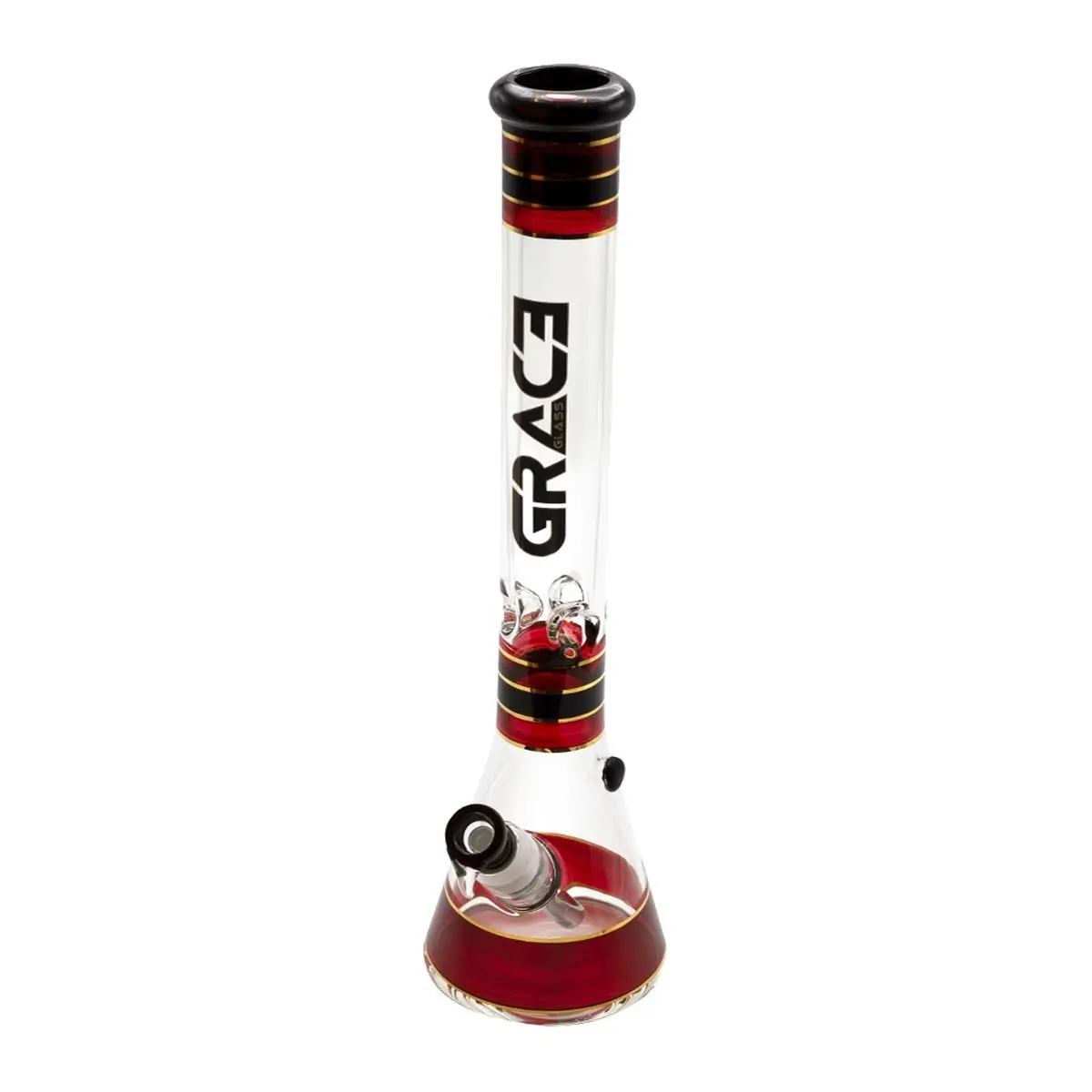 Grace Glass 'Classic Beaker' 18,8 - rot