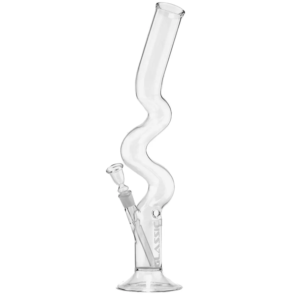 Glassic Bong gebogen 18,8 - 50cm