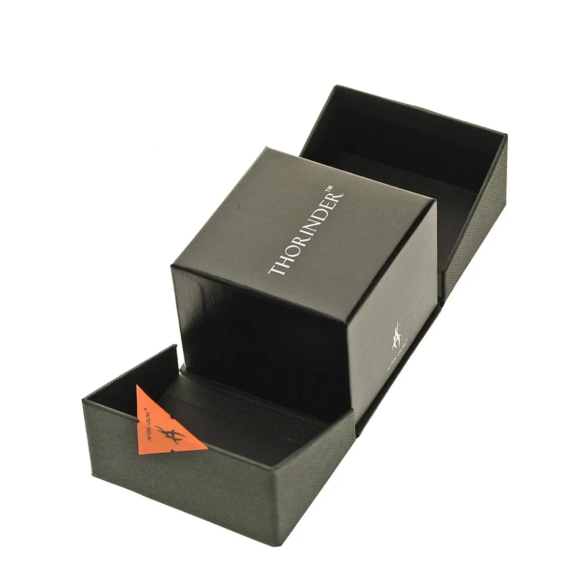 After Grow Thorinder Grinder mit Fenster schwarz / orange