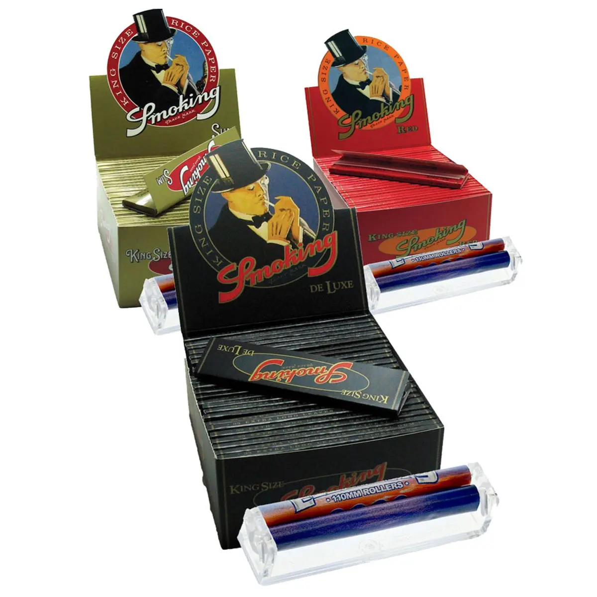 50 Smoking Papers + Drehmaschine