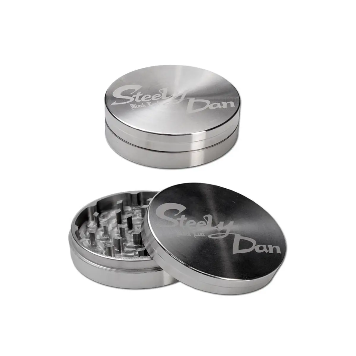 Stahl Grinder Steely Dan 2teilig 49mm mit Bag