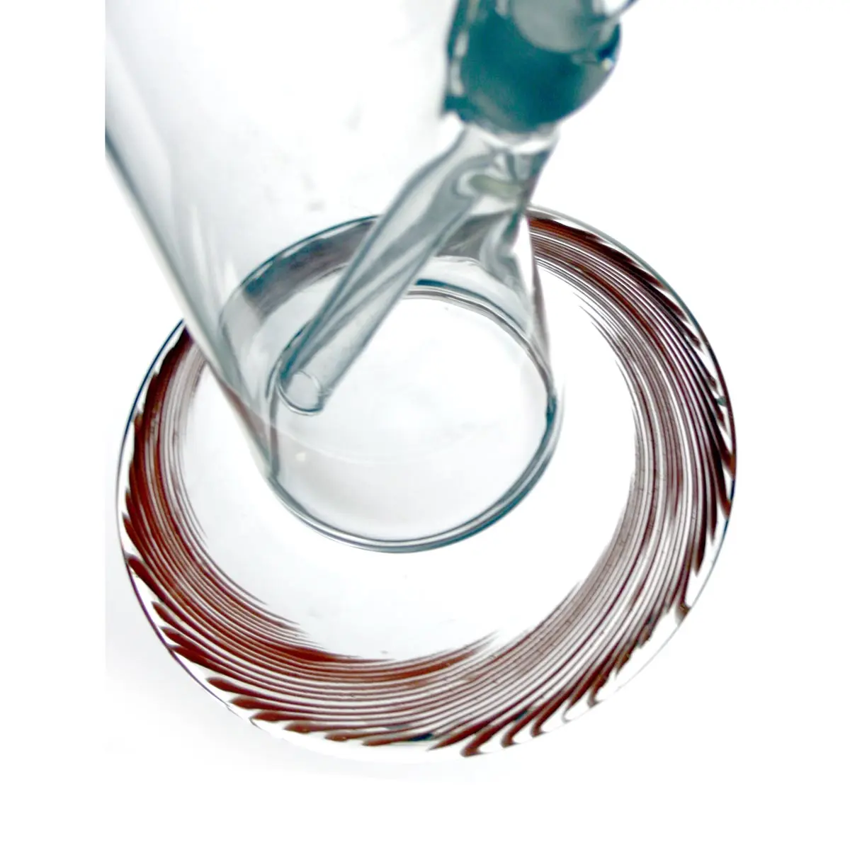 Giant Glasbong bunter Fuß 74cm "Goliath"