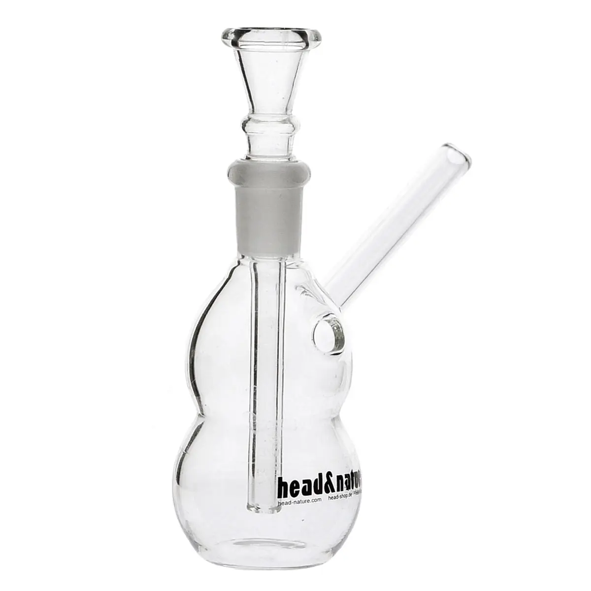 head&nature headLab Laborbong mit Mundst&uuml;ck - 12,5 mm 10 cm