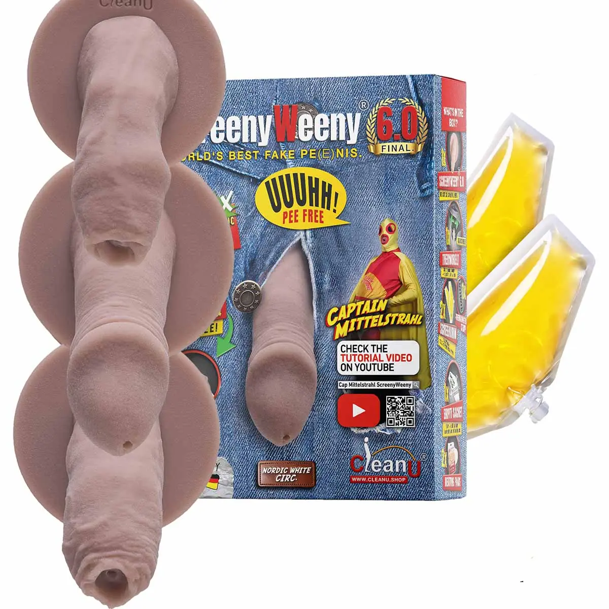 Screeny Weeny - Nordic White - verschiedene Formen