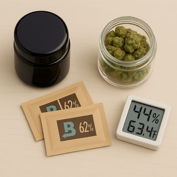 Cannabis Lagerung und Feuchtigkeit
