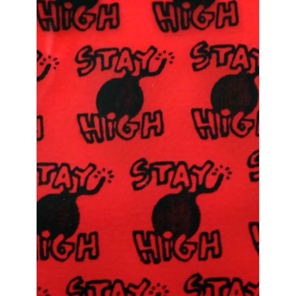 Zip Beutel "Stay High" 50 x 50mm 100 Stück