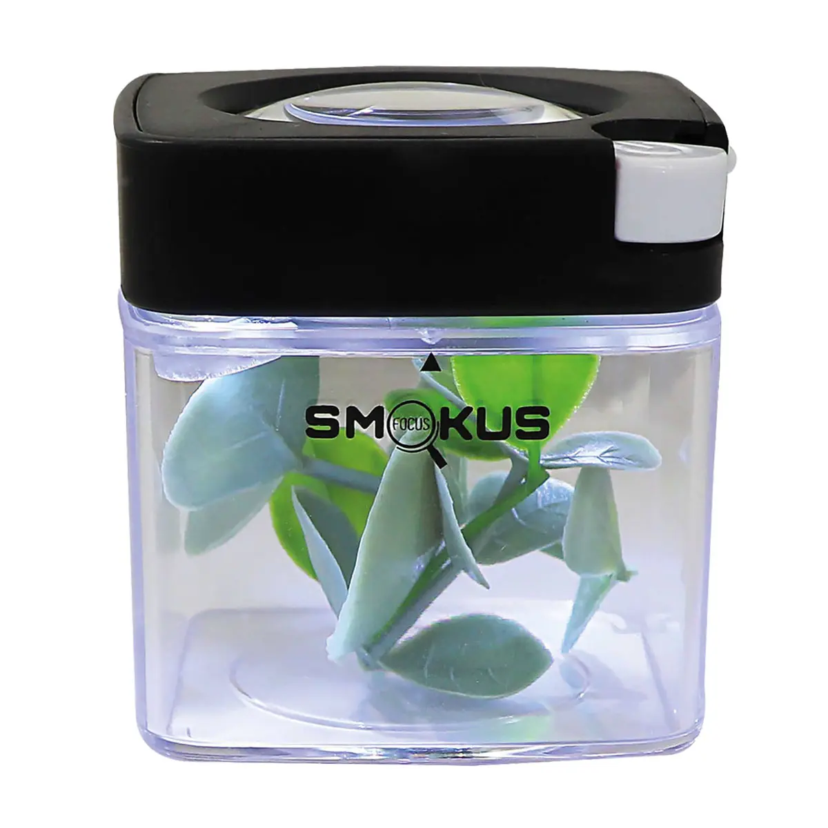 Smokus Focus Glas mit Lupe