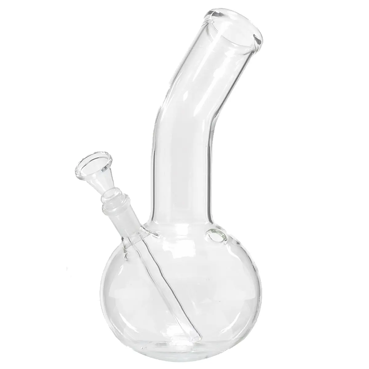 Klassische Mini Bong mit Bauch gebogen 23cm 14,5