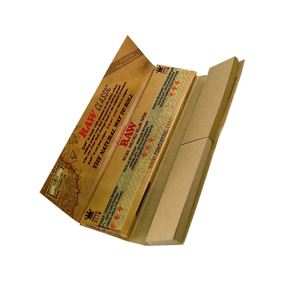 RAW Papers King Size Slim mit Filtertips