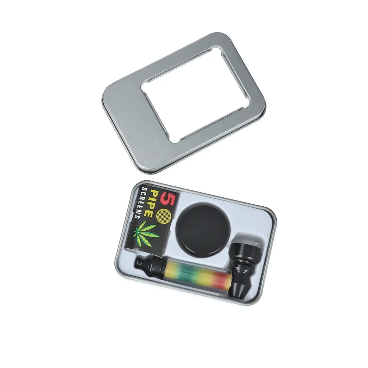 Alupfeifen - Set 'Rasta'