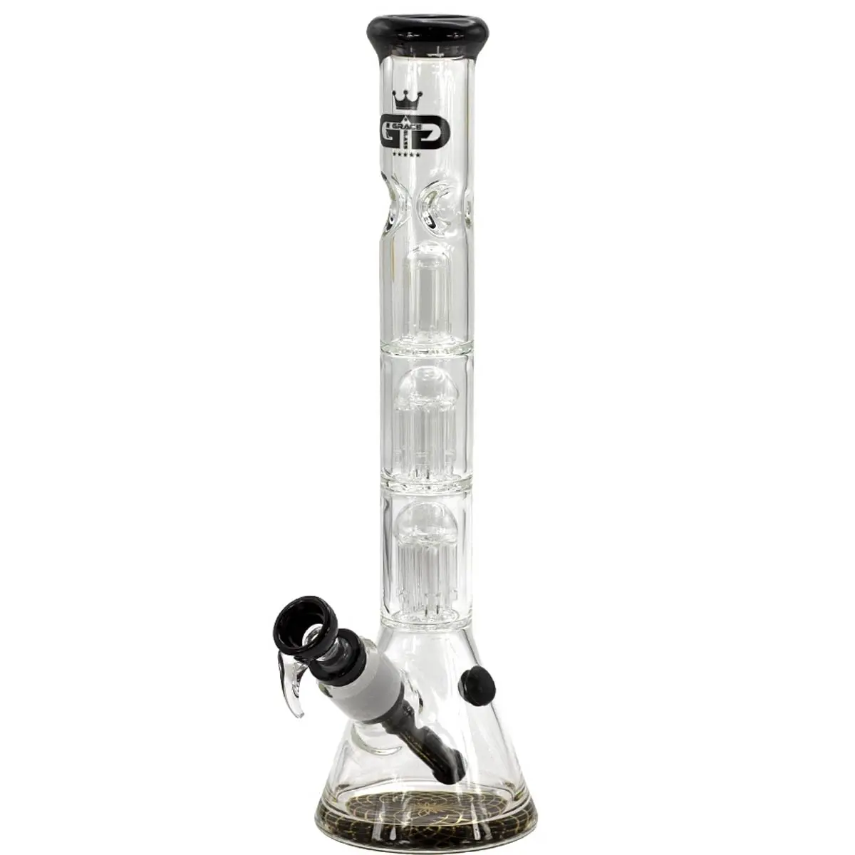 Grace Glass 'Triple Tree-Arm Percolator Beaker' 40cm schwarz