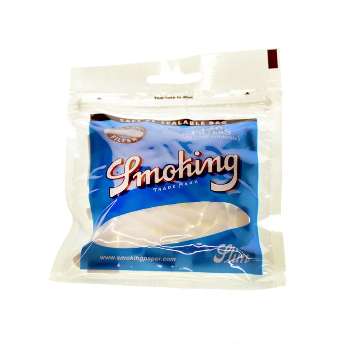 Smoking Zigarettenfilter - Blue Slim 120 Stück