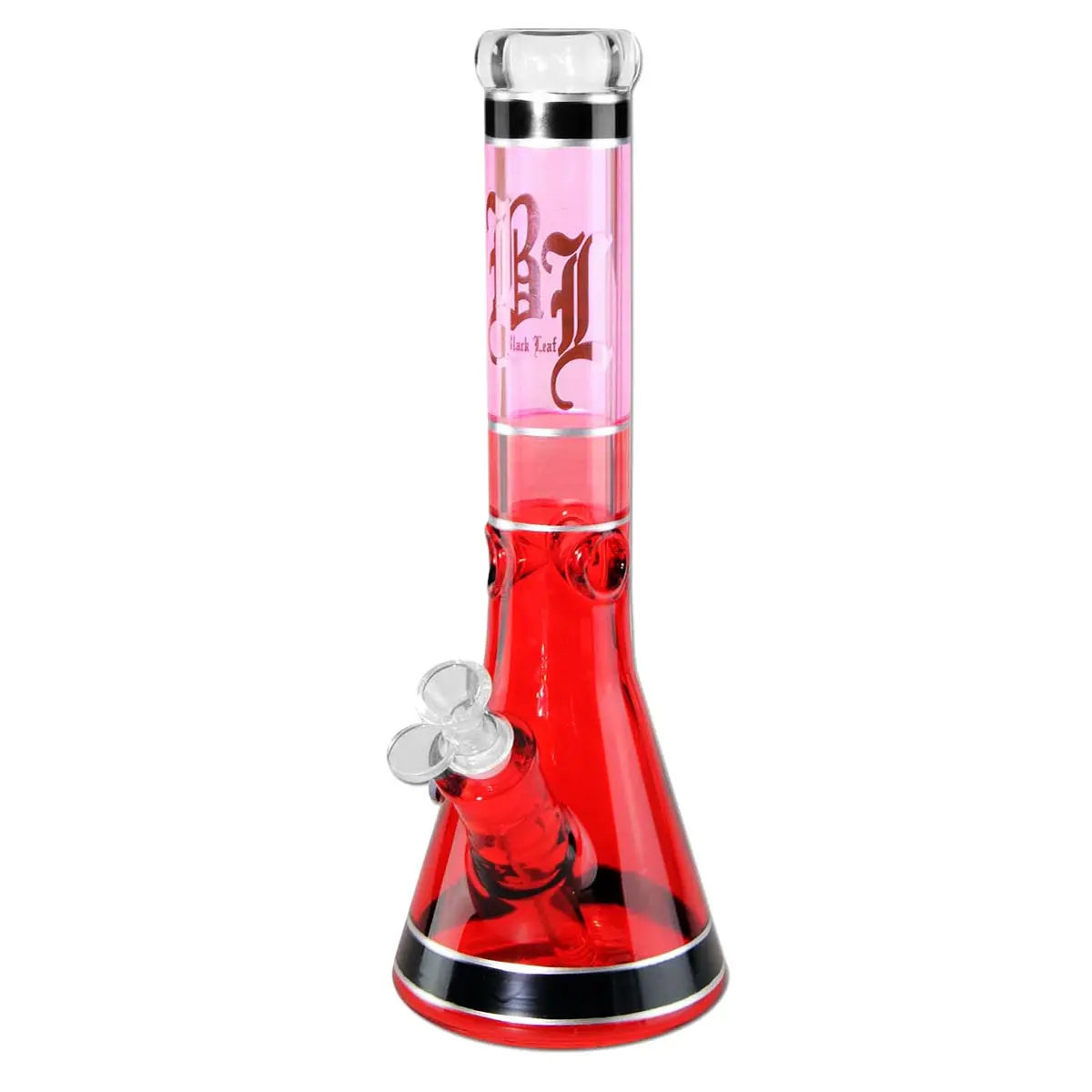 Black Leaf Beakerbong Eis - rot