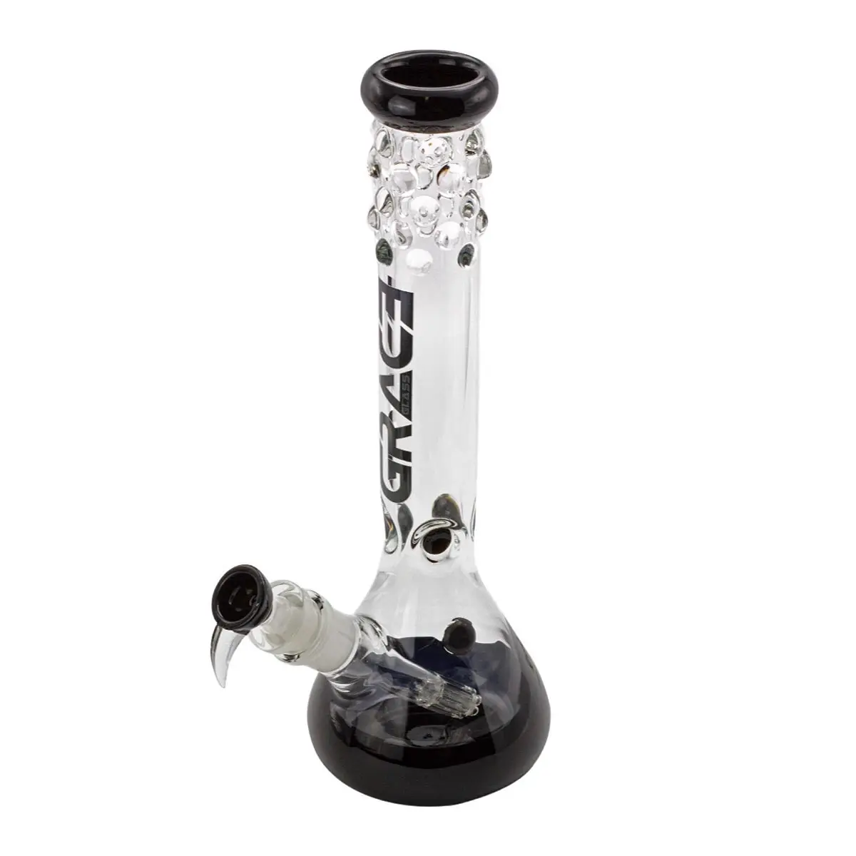 Grace Glass Bong 'Pearl' - schwarz