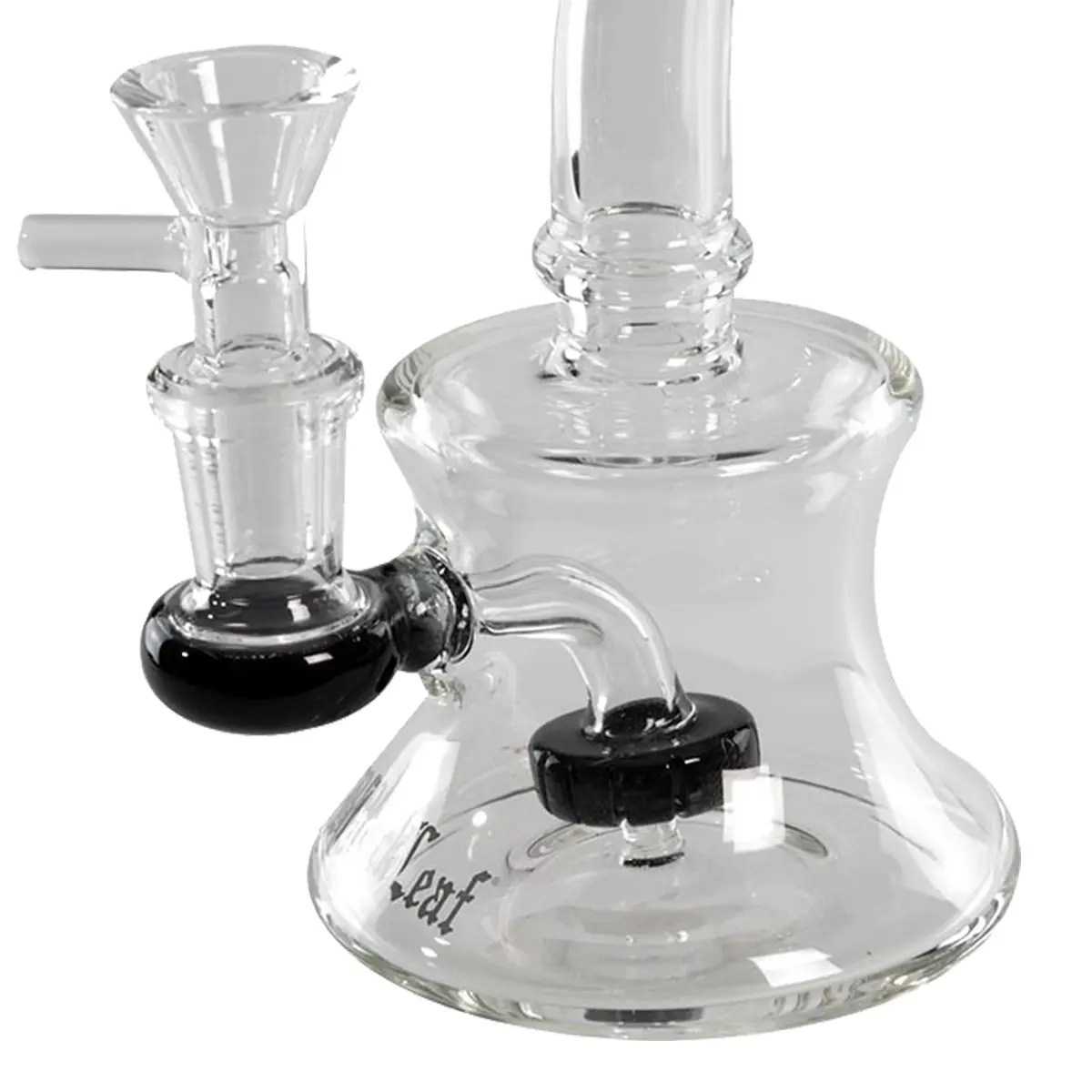 Black Leaf Bubbler für Kräuter + Öl 