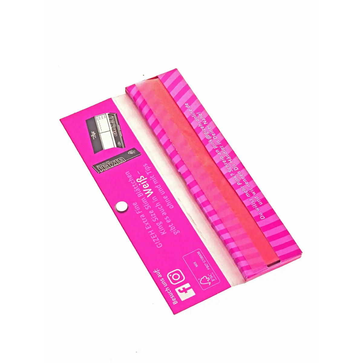 Gizeh King Size Slim PINK Limited Editon mit Magnet
