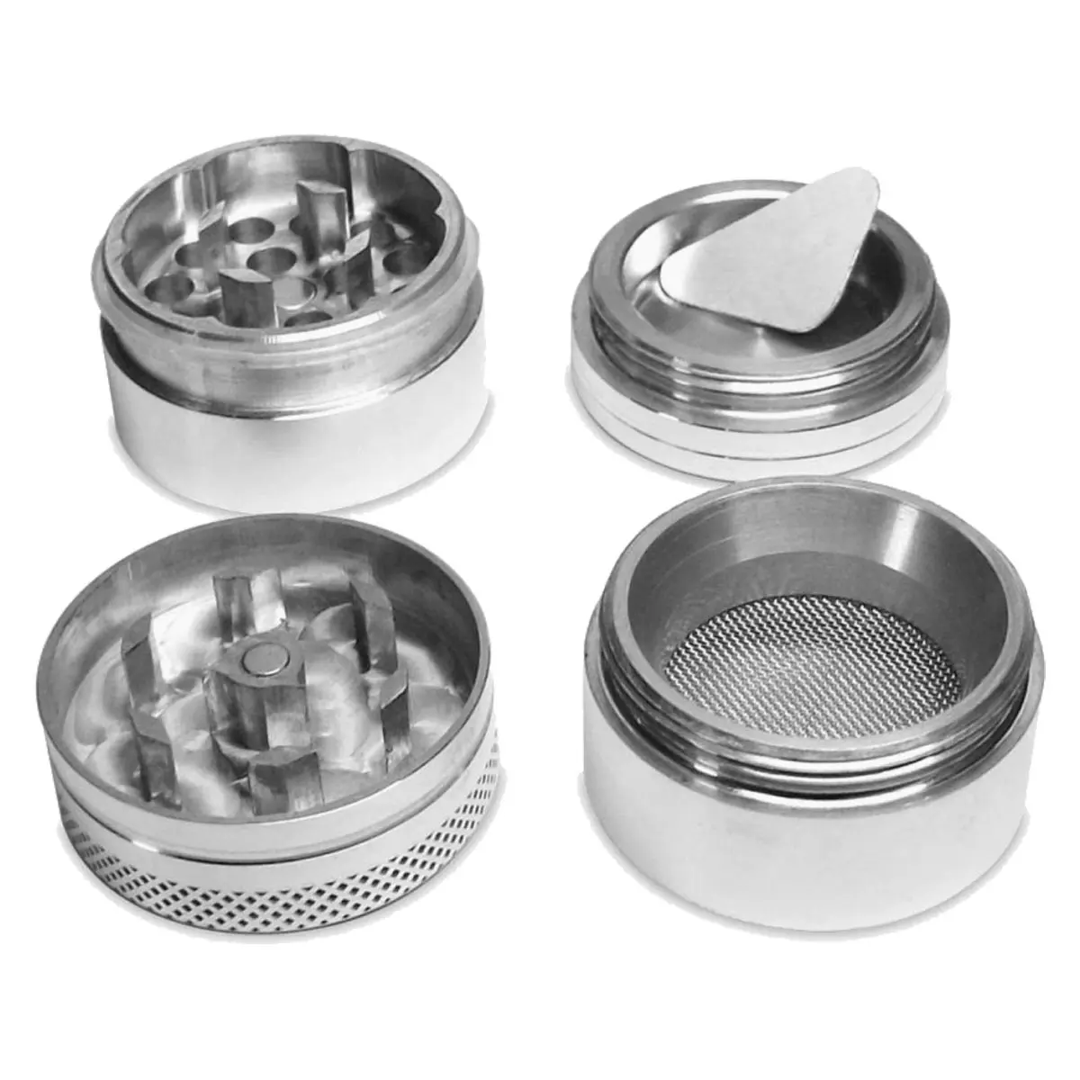 Pollen Siebgrinder Aluminium 30mm