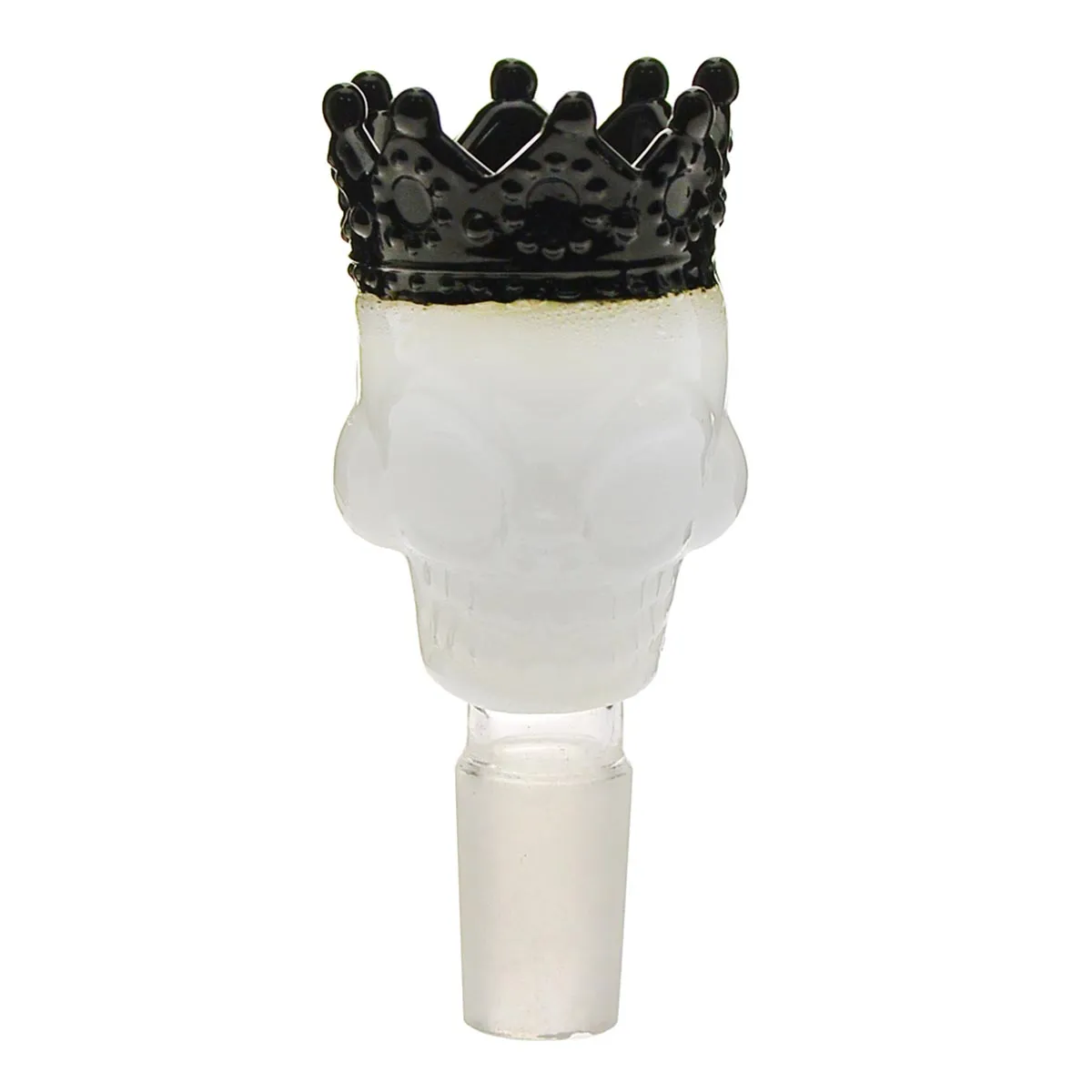 Skull King Kopf wei&szlig; / schwarz