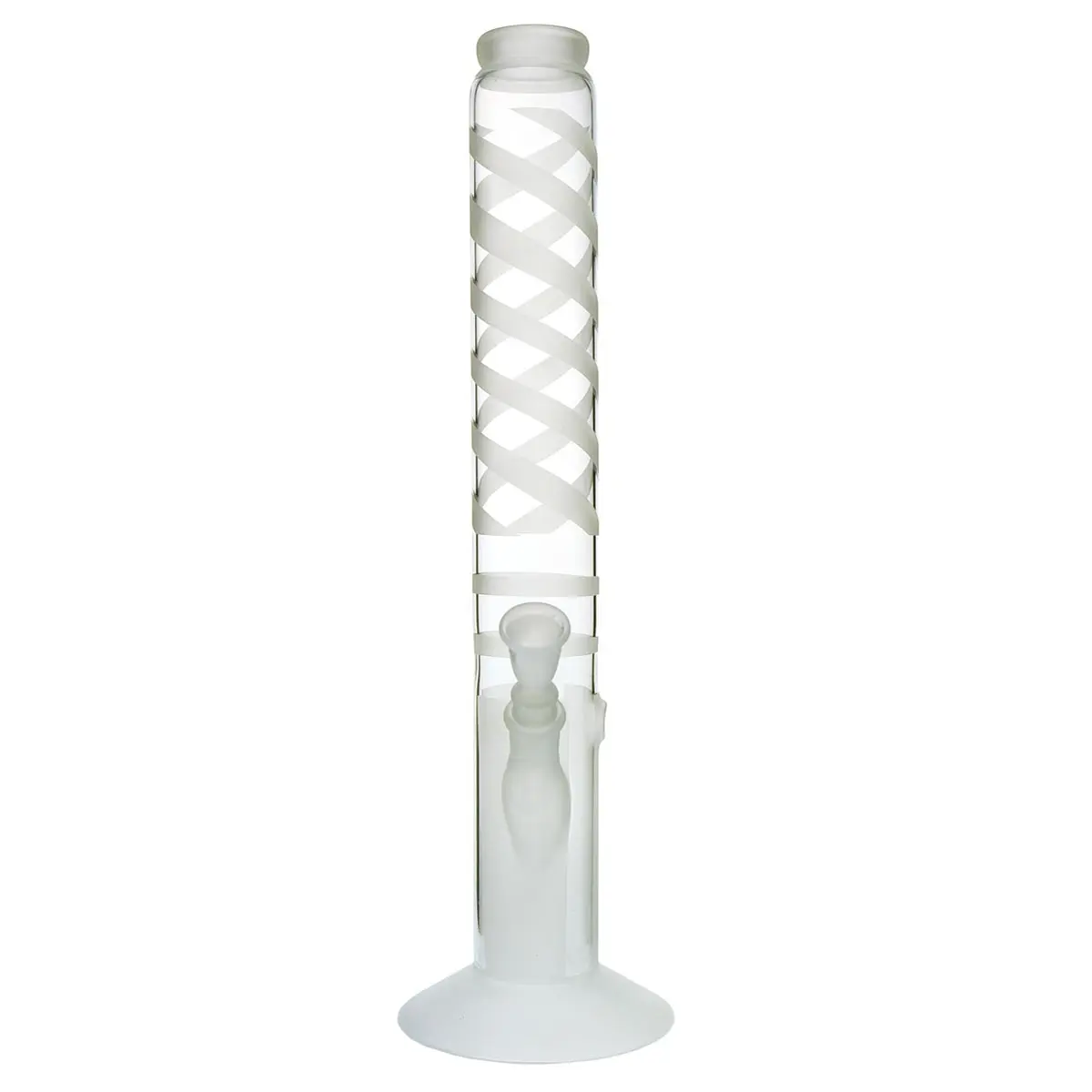 Glas Bong sandgestrahlt 43 cm