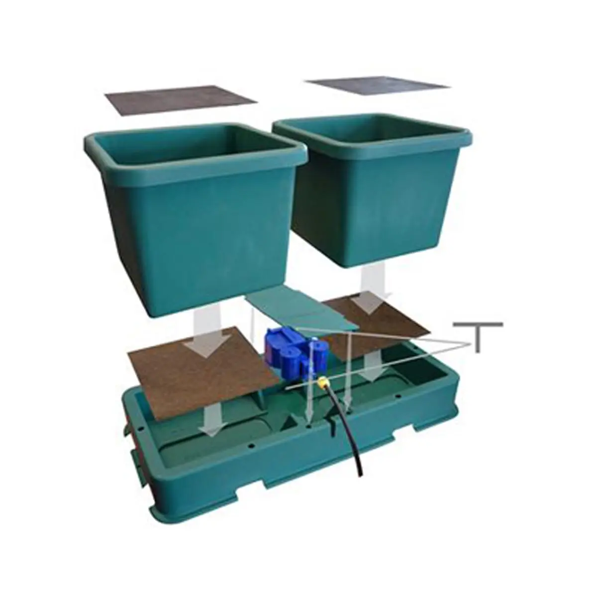 AutoPot Easy2Grow 6er-Set inkl. 47L Tank