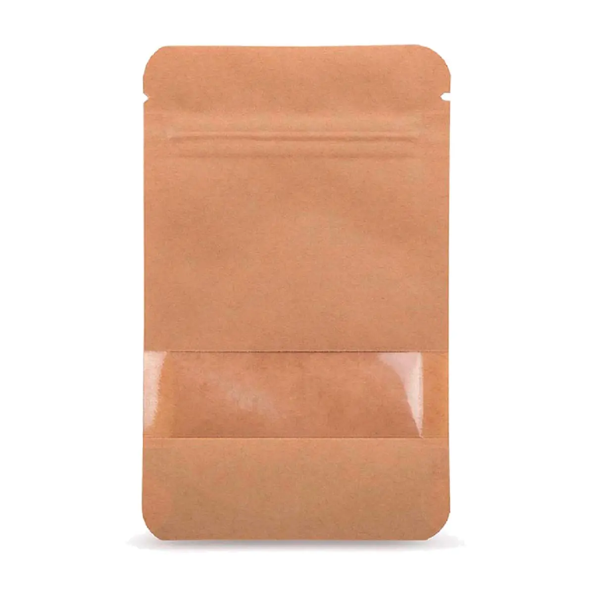 Baggy aus Kraftpapier mit Sichtfenster 13 x 22,5cm