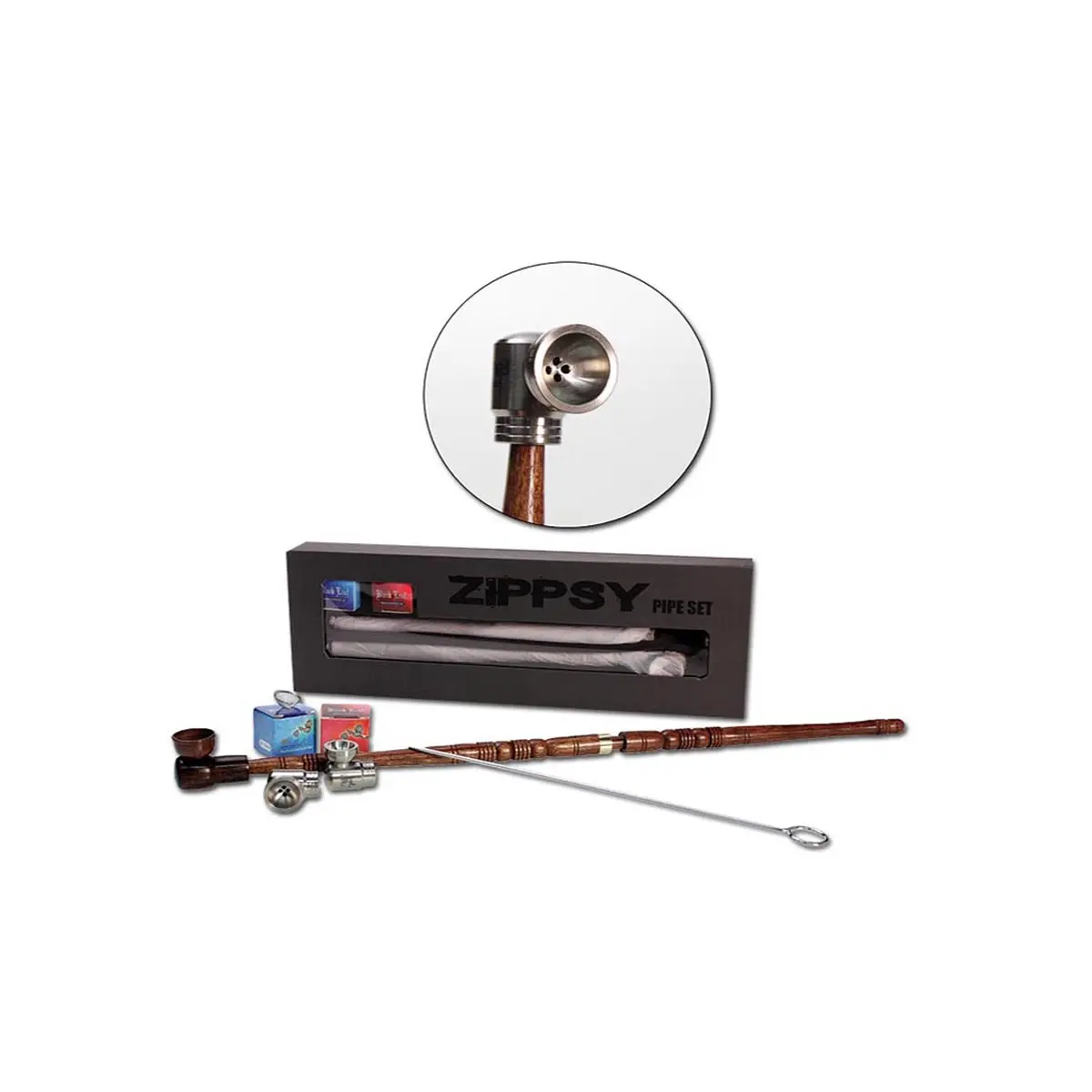 'Zippsy' Pipe Sets Metall 41cm