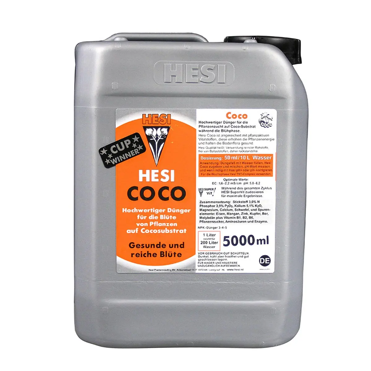 Hesi Coco 1 Komponenten Dünger 5L