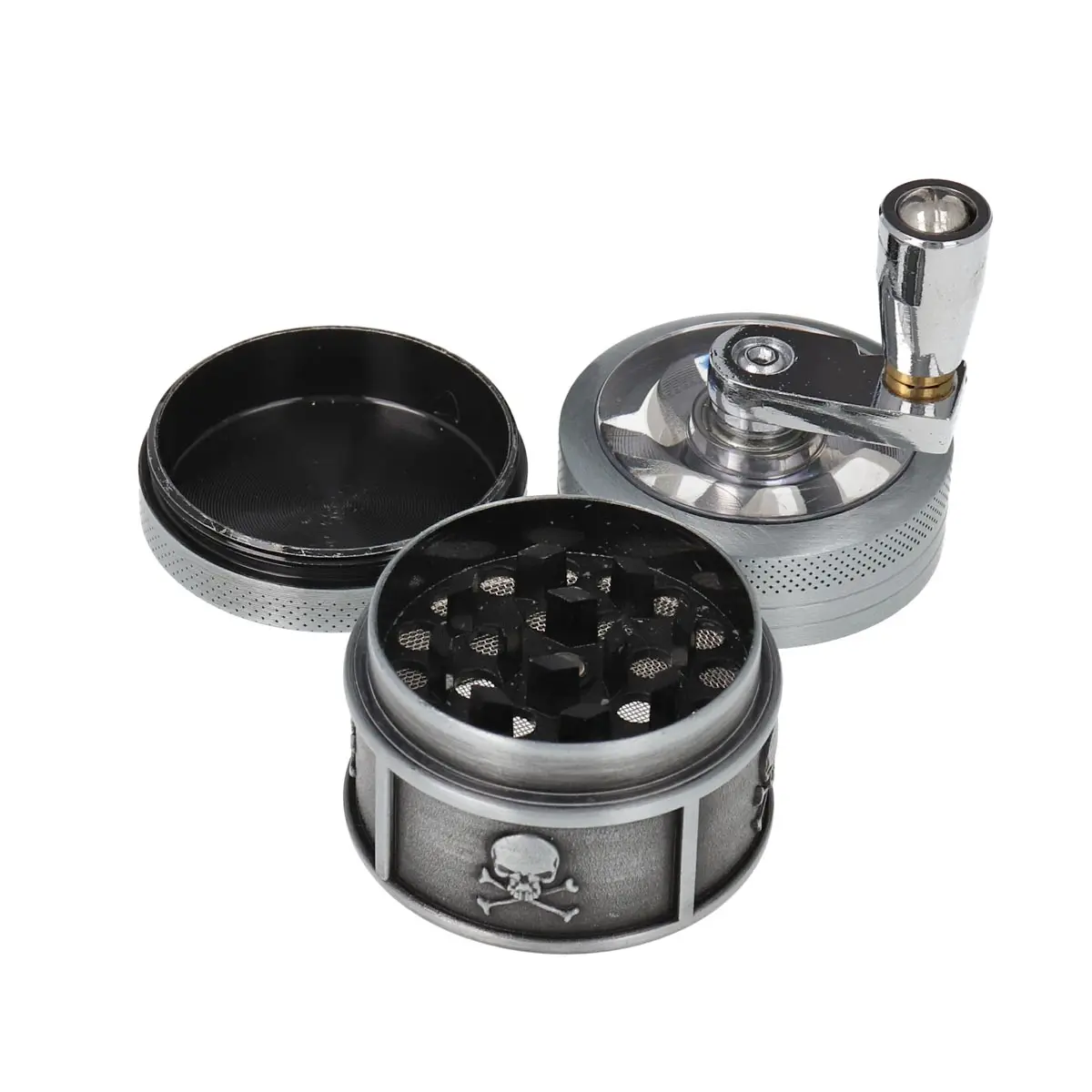 Kurbelgrinder 40 mm - Skull