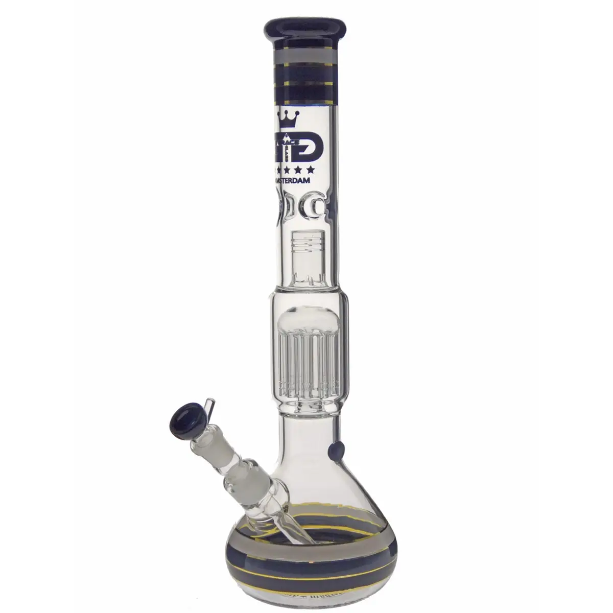 Grace Glass 10-arm Perc Bong Black Dream