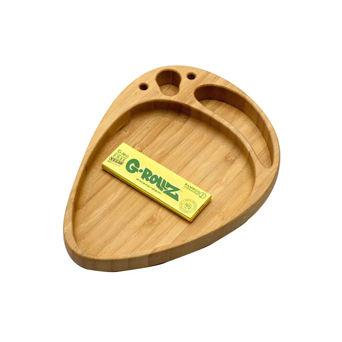 G-Rollz Bambus Dreh Tablett - Palette