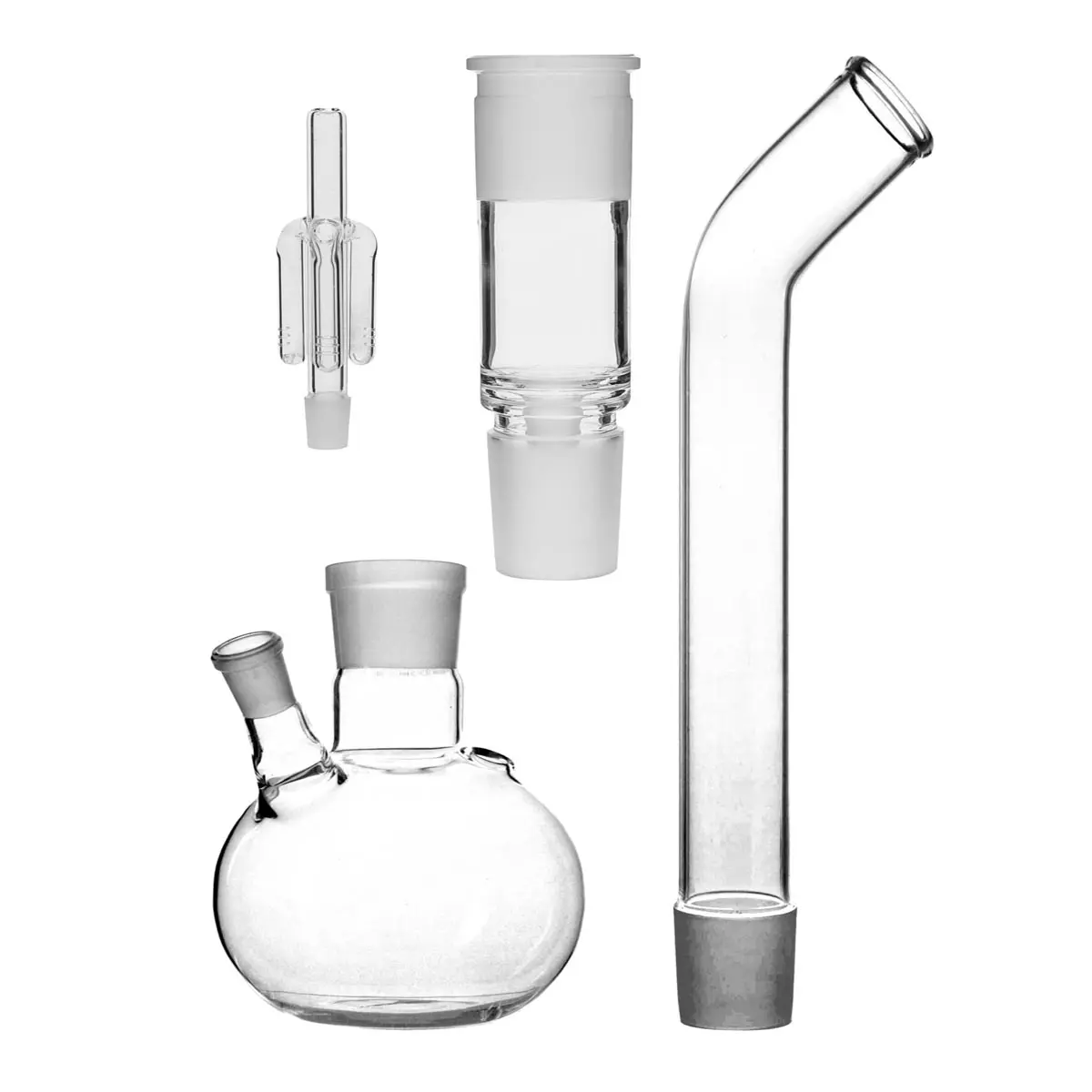 Stecksystem Bong Kugel 1000ml + Perc