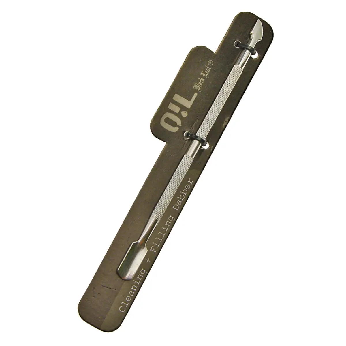 Black Leaf Öl Werkzeug aus Edelstahl - Löffel / Kratzer