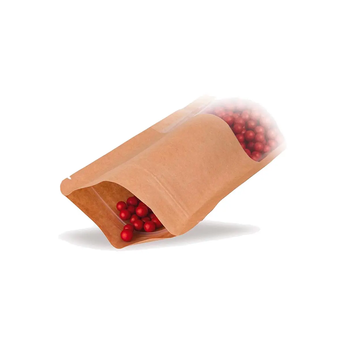 Baggy aus Kraftpapier mit Sichtfenster 13 x 22,5cm