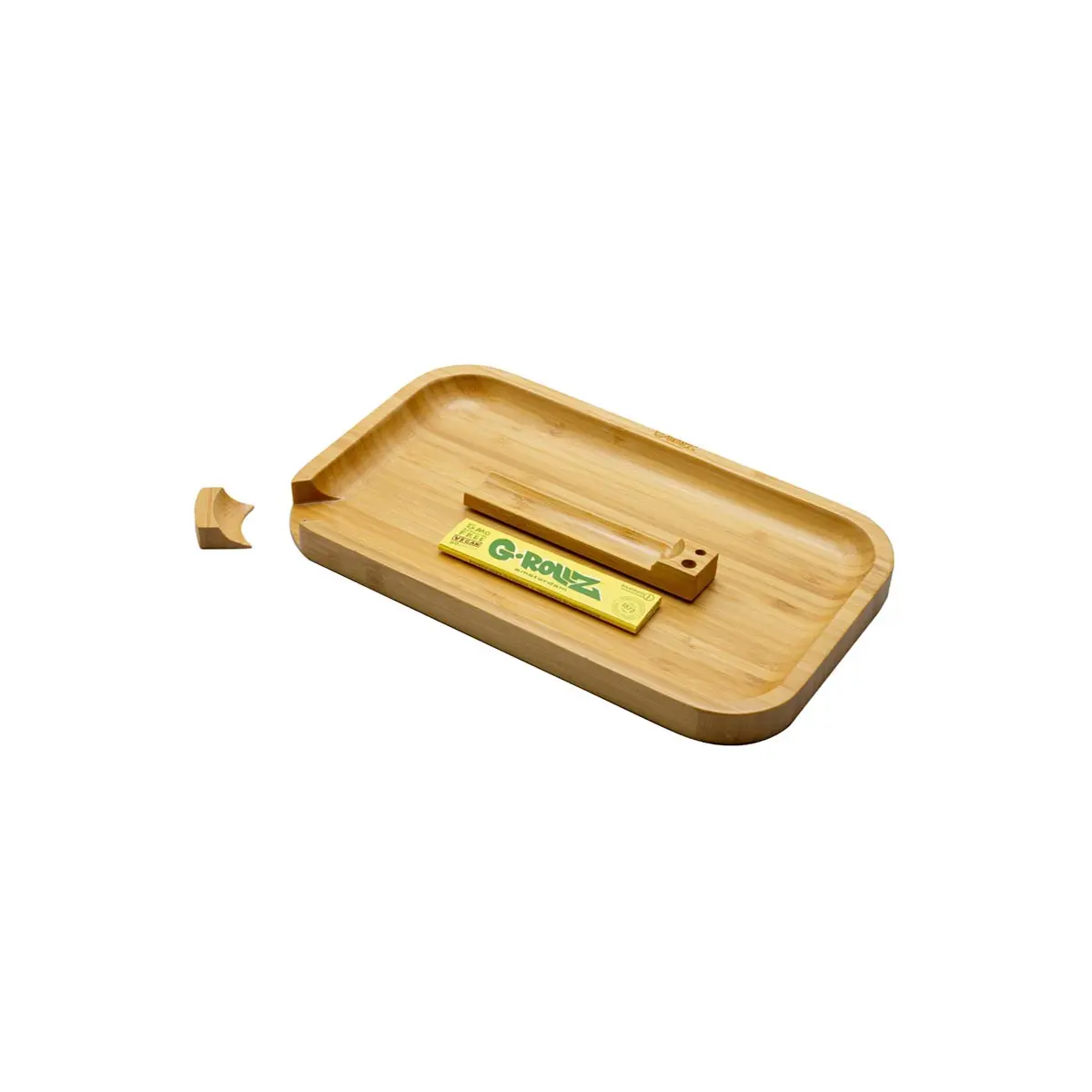 G-Rollz Bambus Dreh Tablett - groß