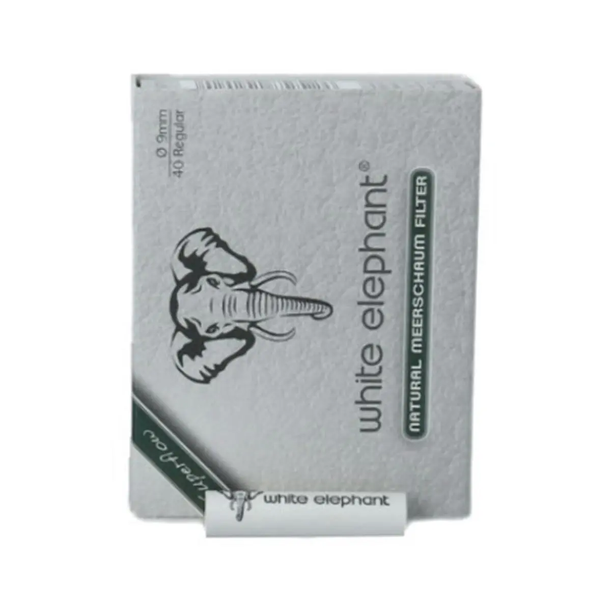 White Elephant Pfeifenfilter Meerschaum 9mm 40stk