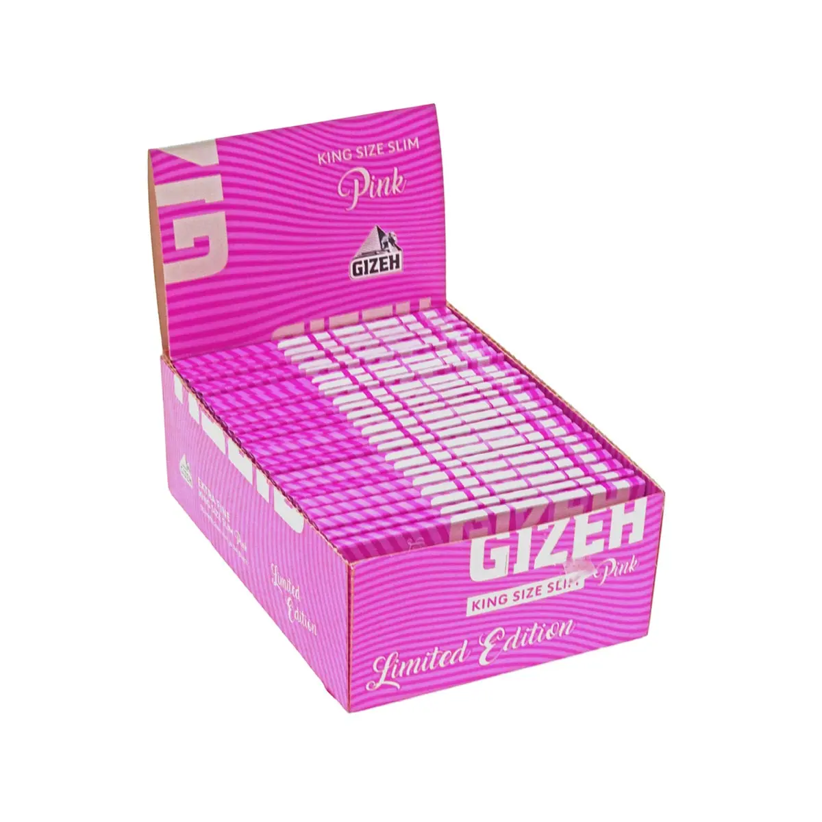 Gizeh King Size Slim PINK Limited Editon mit Magnet