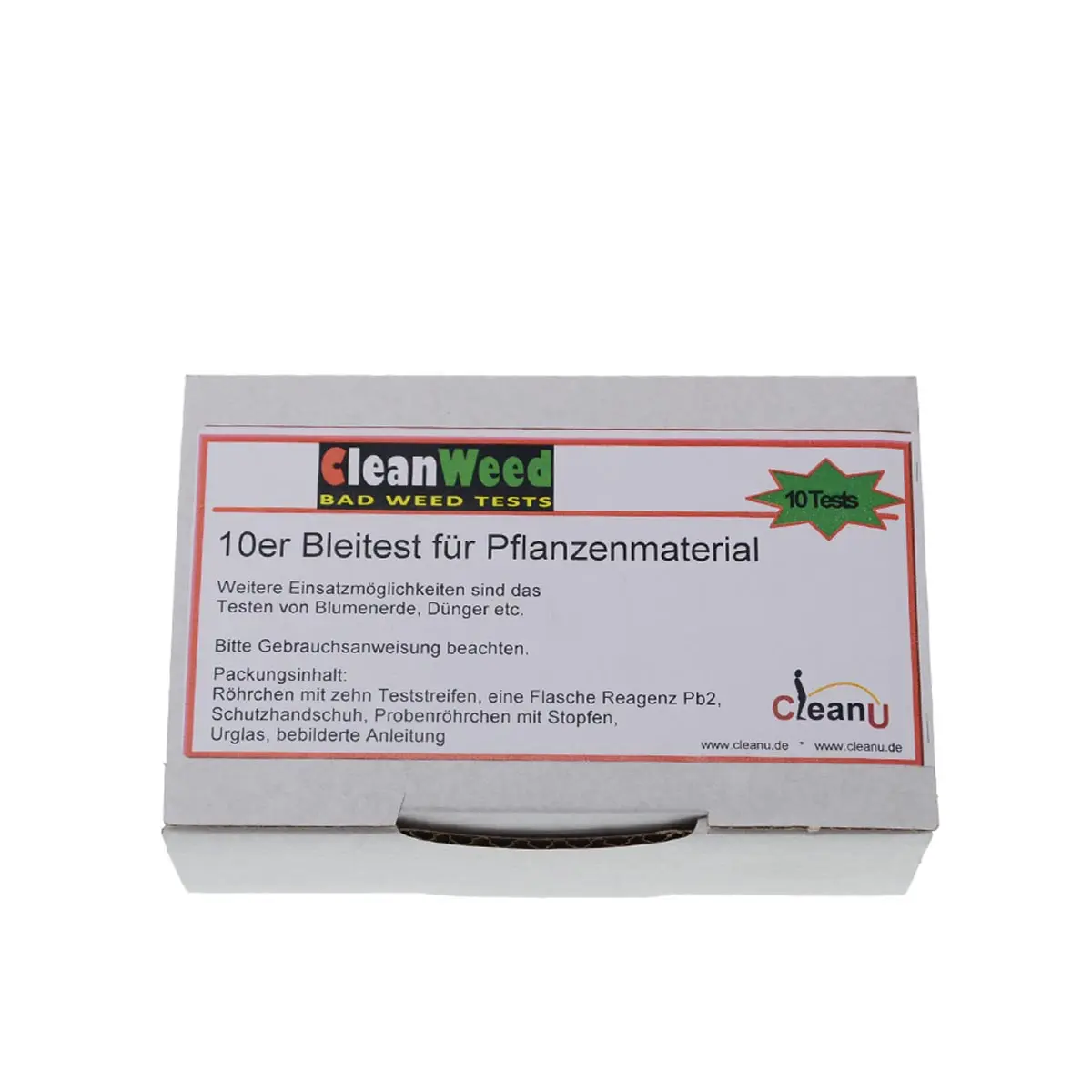 CleanWeed Bleitest - 10x