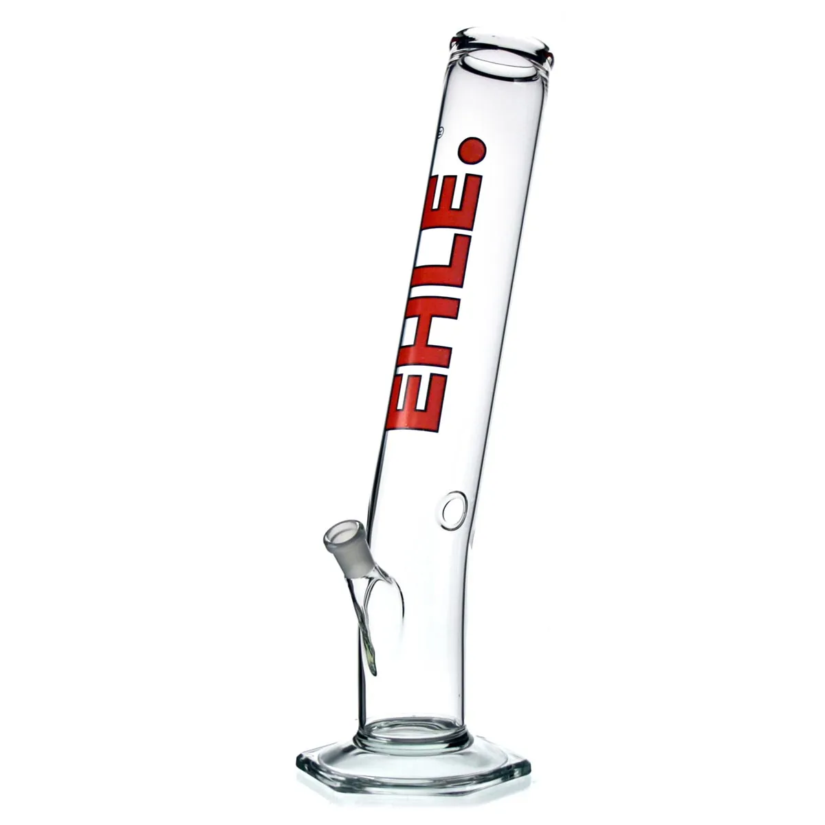 Ehle Bong gebogen - 500ml - 18,8er - rote Schrift