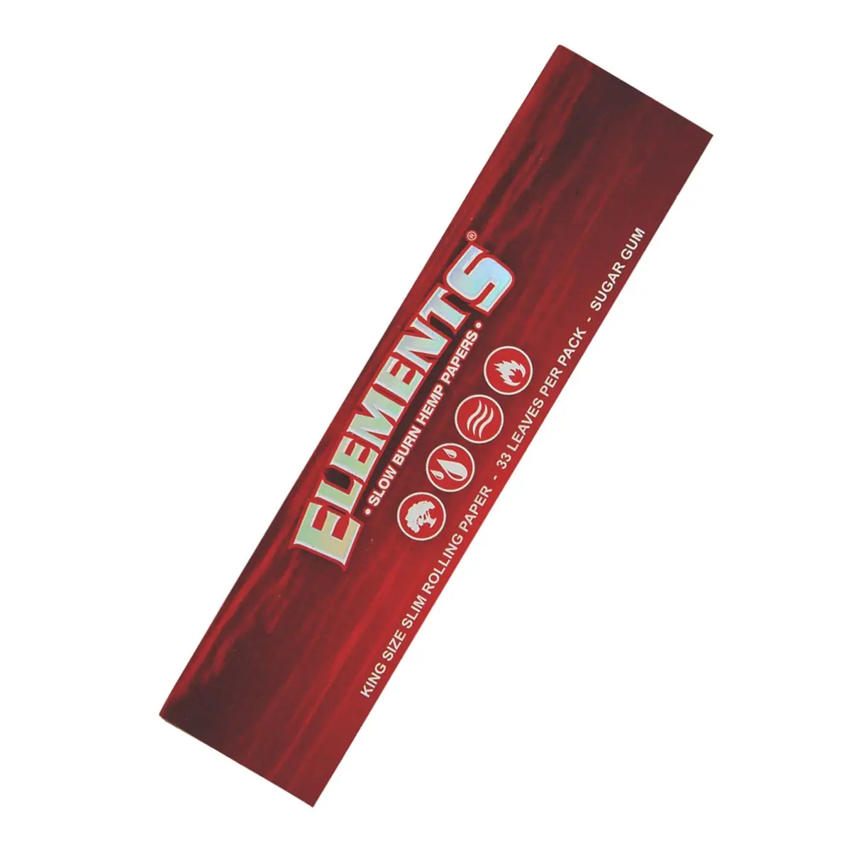 Elements RED Kingsize Slim Hanf Papers