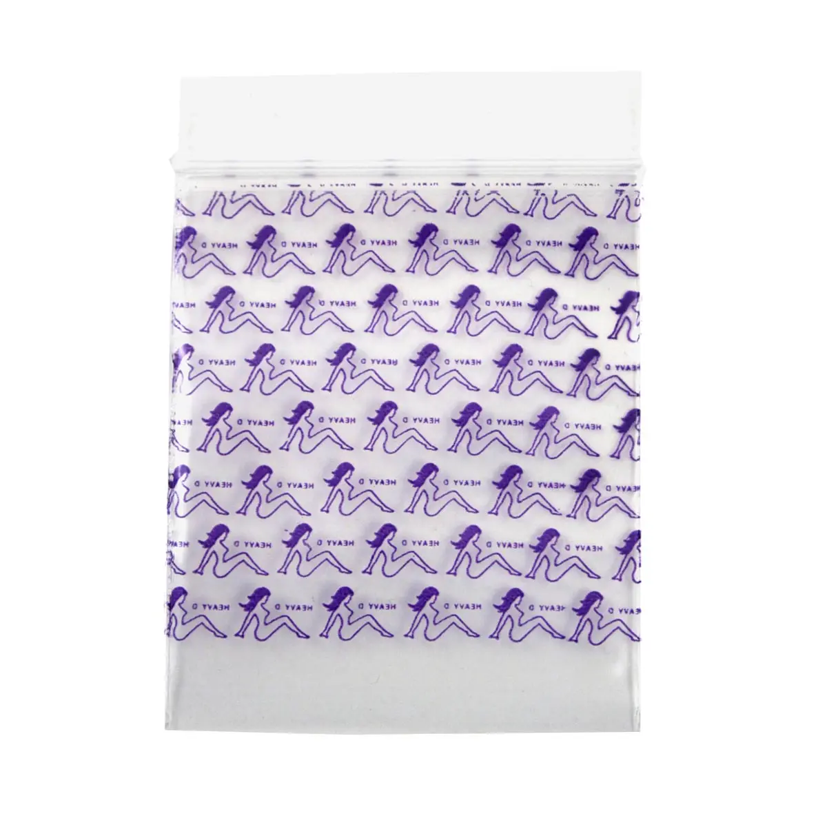 Zip Beutel "Heavy D" 50 x 50mm 100 Stück