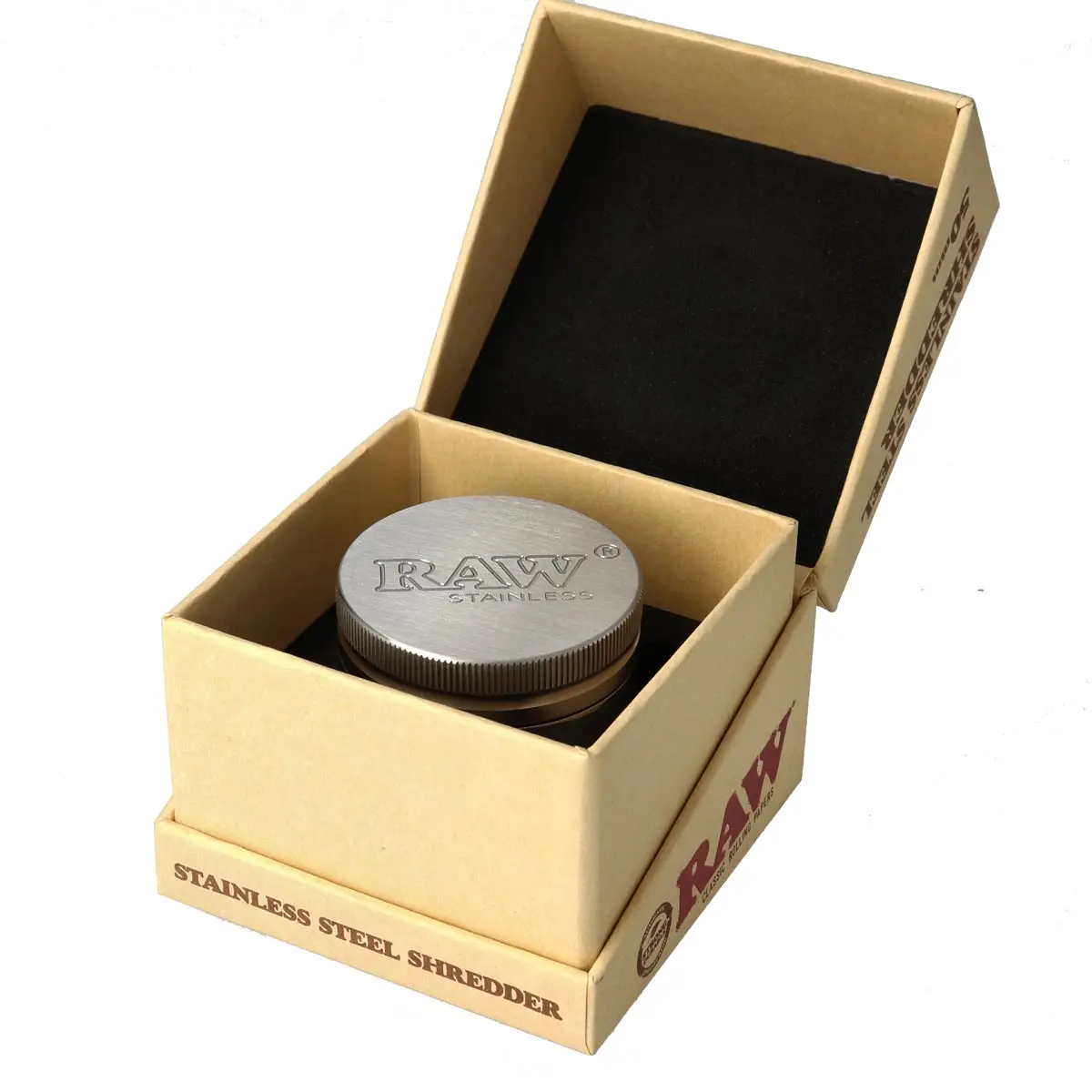 RAW Edelstahl Grinder 4-teilig 50mm