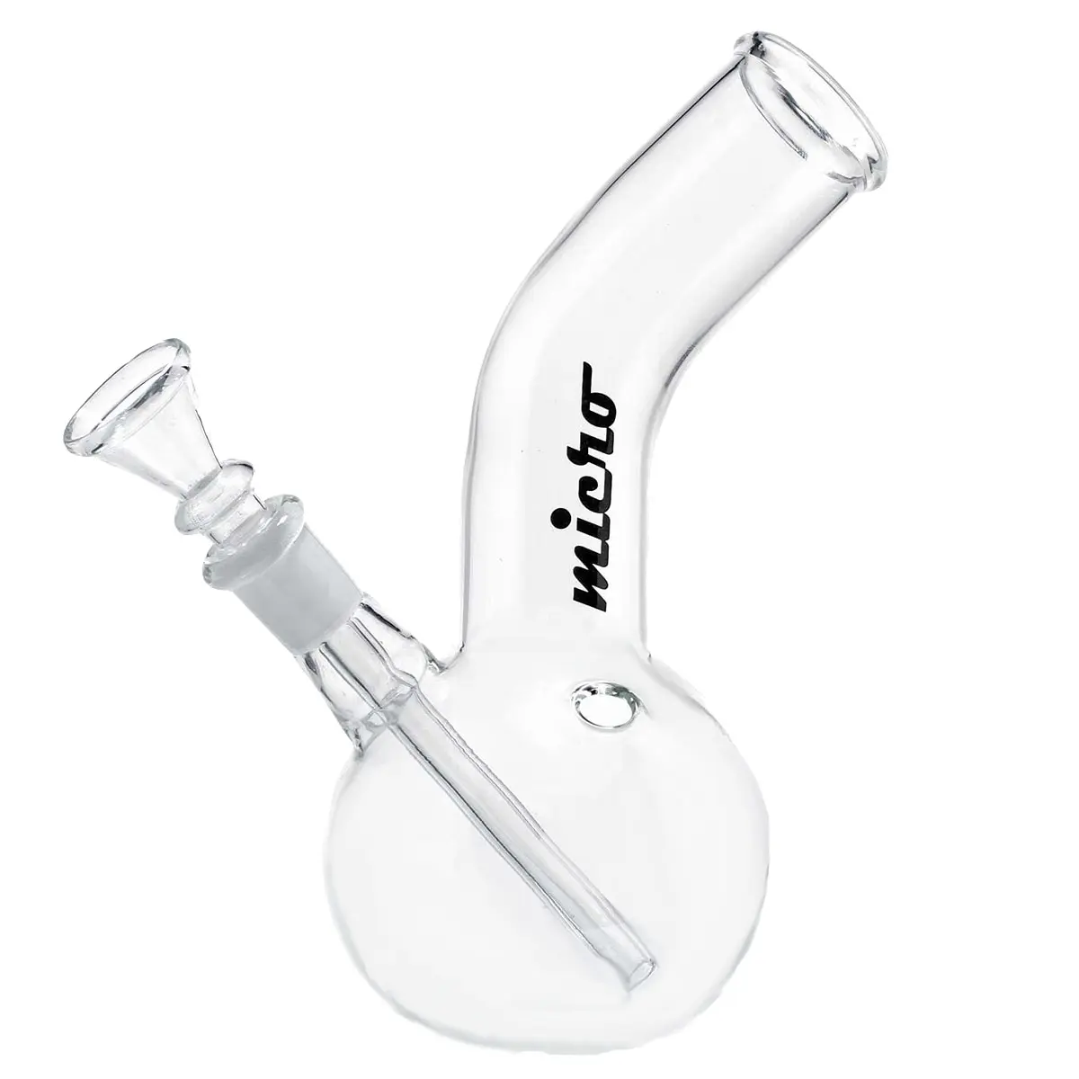 Micro Bong gebogen 18cm 14,5