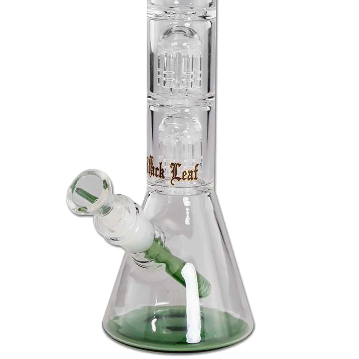 Black Leaf Eisbong mit Double Perc 31 cm