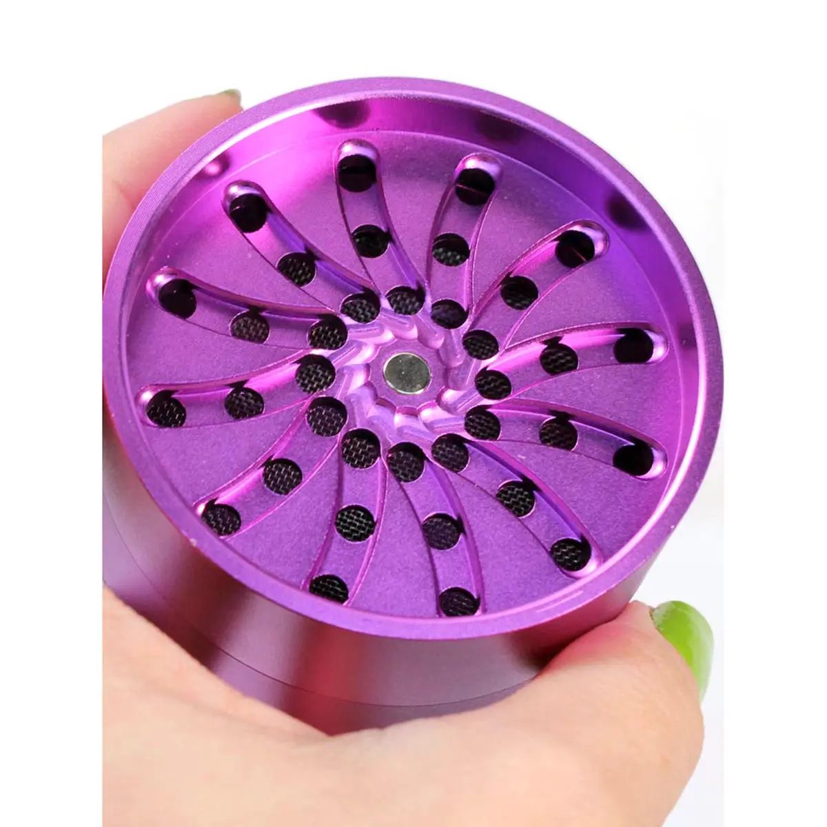 Masher Aluminium Grinder grün