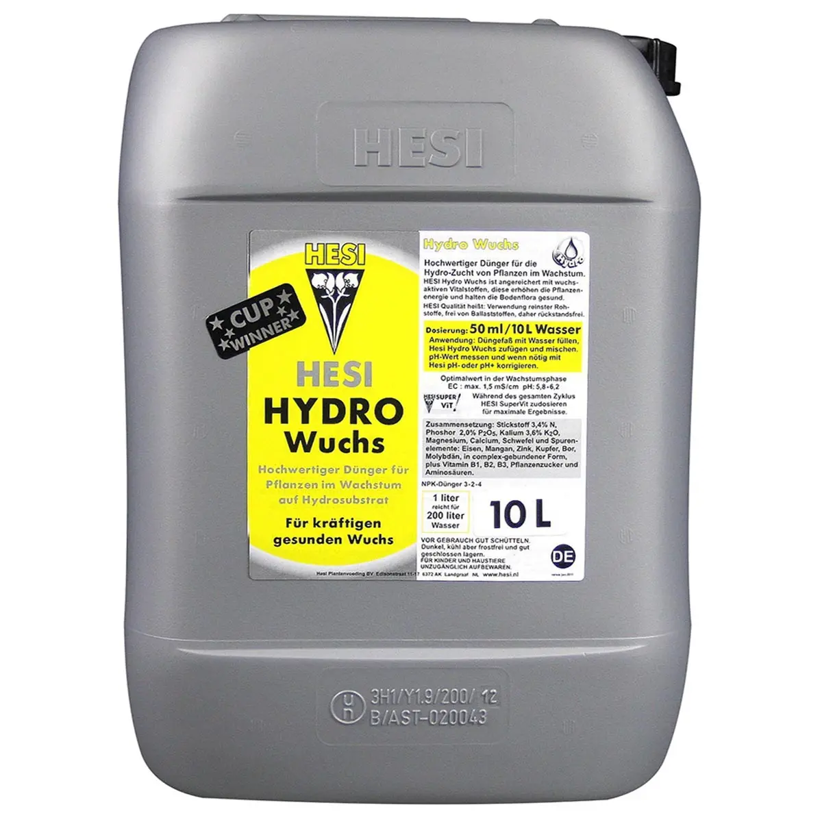Hesi Hydro Wuchs 10L