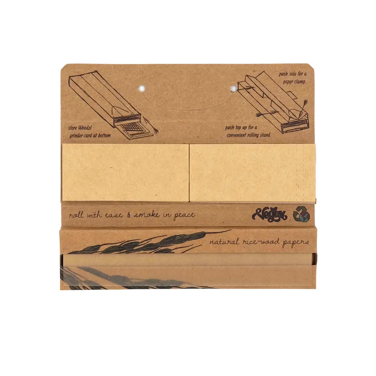 Woodzl Brown + Tips + Drehunterlage