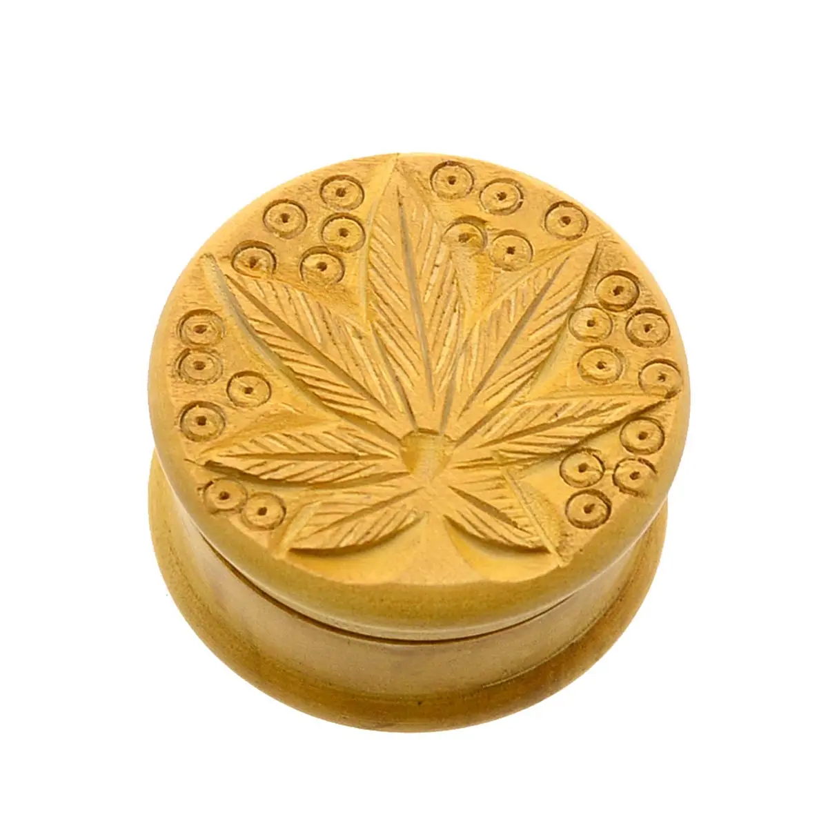 Weed Crusher Hanfblatt 50mm